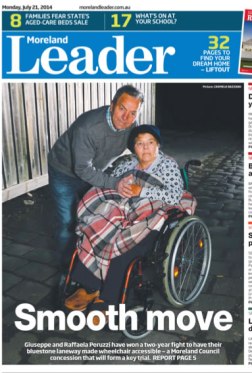 Leader Community ePaper - Moreland Leader - 21 Jul 2014 - Page #1